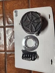Cobra 606-0100-02-SB Air Cleaner Kit, Cross Chrom Fits Crusers 2008-2013.. Fixed Price $165.00.