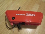Yamaha DT250 1975 Oil Injection Tank With Hoses And Cap. Fixed Price $59.24.