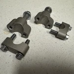 Yamaha WR250R 2008-2020 Oem Handlebar Mount Clamps WR250X. Fixed Price $69.98.