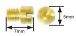 New #72 Keihin Style Small Main Jet 99101-116 Carb PB16 PB18 PC18 PC20 (J4150). Fixed Price $6.66.