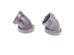 09 Ducati Monster M696 Dark Intake Duct Joint Tubs Pair 80110311A. Fixed Price $17.18.