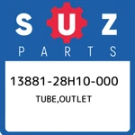 13881-28H10-000 Suzuki Tube,outlet 1388128H10000, New Genuine Oem Part. Fixed Price $73.16.