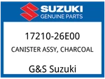 Suzuki Oem Part 17210-26E00 Canister Assy Charcoal. Fixed Price $305.18.