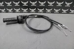 2022 Kawasaki 21-22 KX250X Oem Twist Throttle Housing Tube Cables Good!. Fixed Price $69.99.