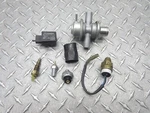 2007 06-09 Kawasaki Vulcan EN500 Oem Sensor Lot Air Valve Flasher Oil Temp. Fixed Price $27.19.