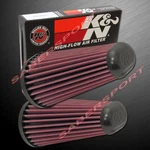 Two K&n E-0666 Hi-flow Air Intake Filters For 2013-2016 Porsche Boxster Cayman. Fixed Price $167.98.