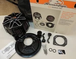 Harley 08-17 Dyna 08-15 Softail Screamin Eagle Chisel Extreme Billet Air Cleaner. Fixed Price $275.00.
