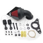 Black Air Cleaner Filter For Harley Softail Fat Boy Dyna Street Bob Wide Glide. Fixed Price $87.84.