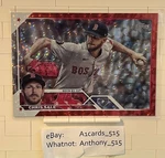 Chris Sale - 2023 Topps Series Two #333 Silver Geometric 001/199 Boston. Fixed Price $5.99.