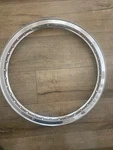 Vintage 21 Inch Front "super Akront" Husqvarna Motorcycle Rim 60'S/70'S Nos Alum. Fixed Price $150.00.