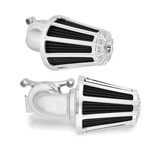 Arlen Ness 10 Gauge Chrome Monster Sucker Air Cleaner For Harley 17-UP M8. Fixed Price $449.95.
