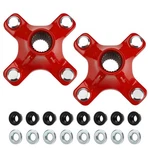 Rear Red Wheel Hubs W/nuts For Honda Sportrax TRX400EX 99-08 42410-HC0-000. Fixed Price $55.99.