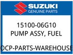Suzuki Oem Part 15100-06G10 Pump Assy, Fuel. Fixed Price $1052.79.
