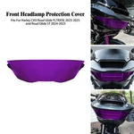 Headlight Cover Protector Fairing Purple For Harley Touring Road Glide St 24-25. Fixed Price $88.99.