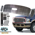 Fit 2000- 2004 Ford Excursion W/ Logo Show Billet Grille Chrome Combo Ai. Fixed Price $126.37.