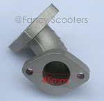 Taotao ATD-125A,ADT-125C,ADT-125E, DB17-125CC, Dirt Bike Intake Manifold. Fixed Price $10.95.