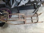 Harley Davidson Roller Race Frame For Rod Build. Fixed Price $750.00.