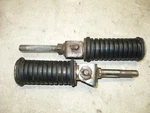 Suzuki 73 77 GT380 GT550 GT750 Le Mans Rear Passenger Footpegs Footrest Pair Oem. Fixed Price $34.99.