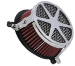 Cobra 606-0104-04-SB Air Cleaner Kit, Spoke Chrome. Fixed Price $199.99.