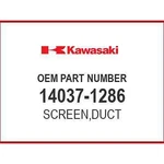 Kawasaki Screen,duct 14037-1286 Oem New. Fixed Price $40.00.
