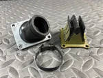 2000 Honda CR125R Oem Carburetor Joint Intake Boot Reed Block 16221-KZ4-L10. Fixed Price $74.99.