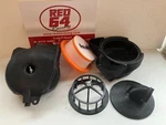 Kawasaki Kx 80 E1 And E2 1983 1984 Air Box Assey, Basket, Duct Element. Fixed Price $329.92.