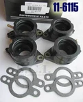 Yamaha XJ550 Seca Maxim Special Intake Carburetor Boot Holders 1981 - 1983. Fixed Price $104.00.