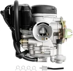 GY6 50CC Carburetor PD18J, Compatible With 4 Stroke Moped Engines 18MM. Fixed Price $69.53.