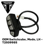 Oem Triumph Tf 250-X Switchcube, Mode, Lh T2509985. Fixed Price $92.90.