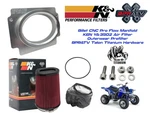 Bpr Pro Flow Intake K&n YA-3502 Filter Kit Titanium Hardware Yamaha Banshee. Fixed Price $169.99.