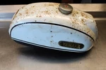 1967-1969 Yamaha Trail Master Fuel Tank 164-24110-01-81. Fixed Price $250.00.