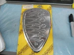Nos Baron Custom Accessories Chrome Flame Vert Bak Cover BA-2800-03. Fixed Price $119.94.
