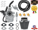 Carburetor Air Filter Fuel Line Kit For 50CC 70CC 90CC 110CC 125CC Black. Fixed Price $38.99.
