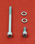 Honda CRF150R CRF250 CRF450 Polished Stainless Steel Oil Filter Cover Bolt Kit. Fixed Price $11.50.
