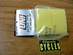 Yamaha DT250 DT360 DT400 1974 1975 1976 Enduro Air Filter & Cage Uni NU-2215. Fixed Price $29.95.