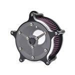 Rsd Black Cnc Air Filter Cleaner Intake Harley Softail Dyna Touring Glide 08-16. Fixed Price $81.90.