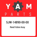 5JW-14890-00-00 Yamaha Reed Valve Assy 5JW148900000, New Genuine Oem Part. Fixed Price $40.62.
