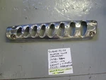 1973 1975 Suzuki TS125 Muffler Cover Protector 14781-28600 / 09402-52306. Fixed Price $34.95.