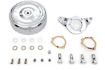 Harley Chrome Wyatt Gatling Air Cleaner Assembly Fits 1993-2007 Fxst,. Fixed Price $132.87.