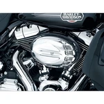 Kuryakyn Air Cleaner Cover Chrome Scarab For Harley Models '01-17 8407. Fixed Price $104.99.