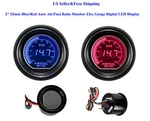 2" 52MM Blue/red Auto Air/fuel Ratio Monitor Elec Gauge Digital Led Display Car. Fixed Price $19.99.