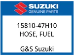 Suzuki Oem Part 15810-47H10 Hose, Fuel. Fixed Price $83.77.