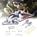 Chrome Spike Cone Air Filter Cleaner For Harley Touring Softail Road King Glide. Fixed Price $94.95.