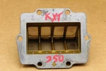 Kawasaki KXT250 KX250-D1 1985-1987 Reed Valve Assy Intake Oem 12021-1058. Fixed Price $21.18.