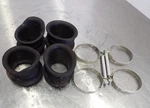 13-26 Kawasaki Ninja ZX6R ZX636 Air Intake Funnel Ducts W/ Clamps 14073-0742. Fixed Price $14.88.