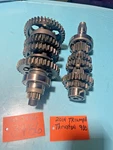 2011 Triumph Thruxton 900 Tranny Set Gear Transmission Lot 3456. Fixed Price $100.00.