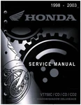 1998-2003 Honda CD2 Shadow Ace Service Shop Repair Manual. Fixed Price $34.99.