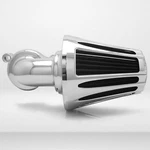 Chrome Cone Air Cleaner Filters For Harley XL883L/IRON 883/48/XL1200X (1991+). Fixed Price $229.69.