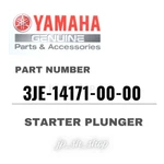 Yamaha Genuine Oem Parts Starter Plunger 3JE-14171-00-00 For YZ125. Fixed Price $57.71.