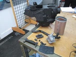 Triumph Airbox Misc 01-13 Bonneville 06-13 Scrambler Parts Lot. Fixed Price $71.99.